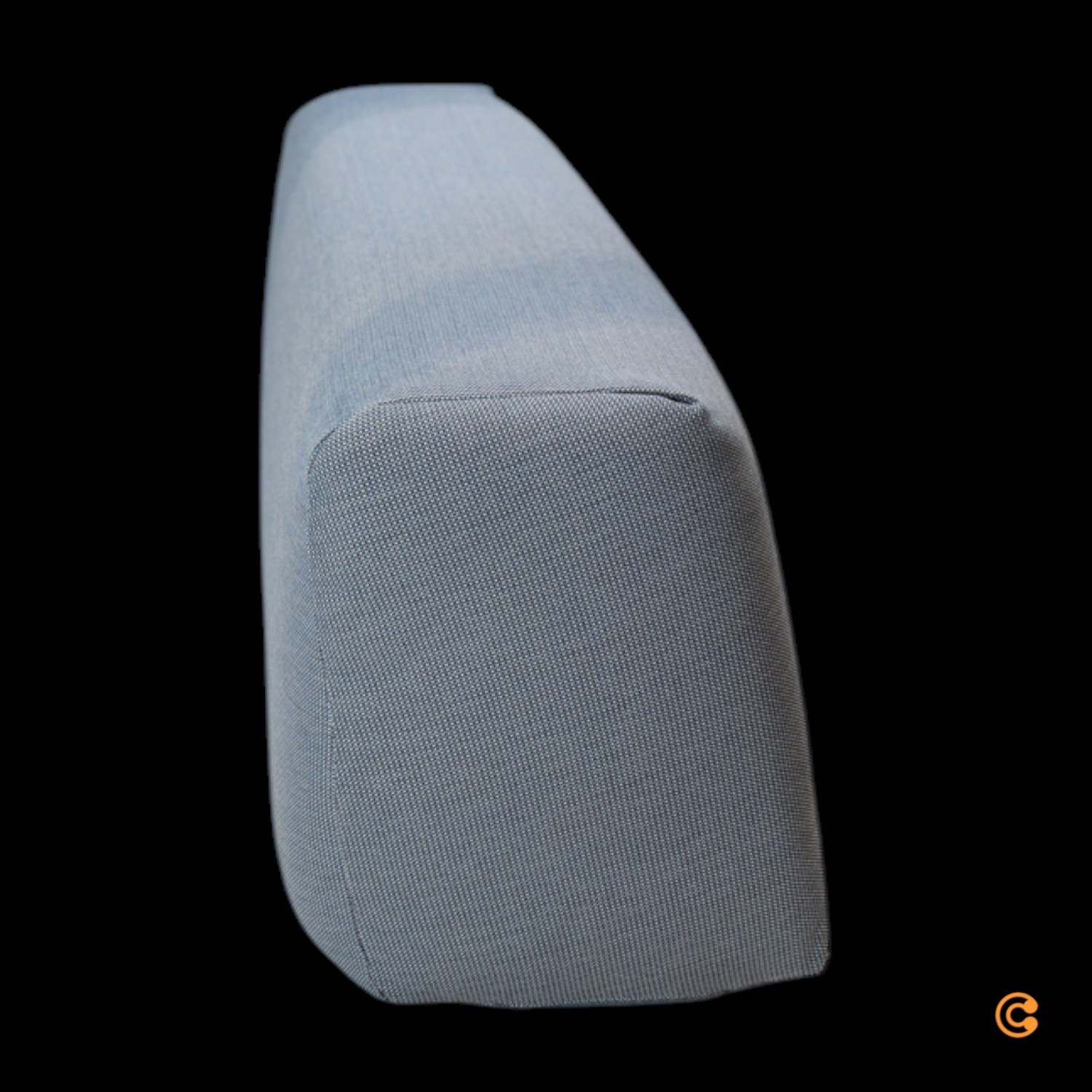 B-Ware Emu Cannole Rückenkissen Stützkissen Hauptkissen Kissen Stützkissen Meerblau - 8021988590002