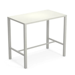 B-Ware Emu Hochtisch Outdoortisch Gartentisch Weiß 120 X 70 Cm Balkonmöbel Siehe Text