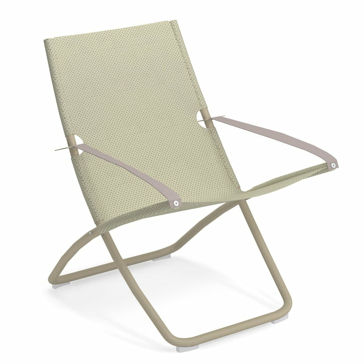 Emu Snooze Liegestuhl Gartenstuhl Strandliege Sonnenliege Relaxliege Taupe Beige B-Ware - 8021988571438
