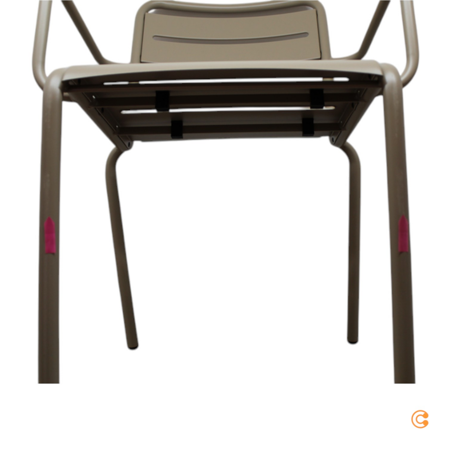 Emu Star Gartenarmlehnstuhl Stuhl Armlehnstuhl Gartenstuhl Taupe Siehe Text/Foto B-Ware - 8021988586401