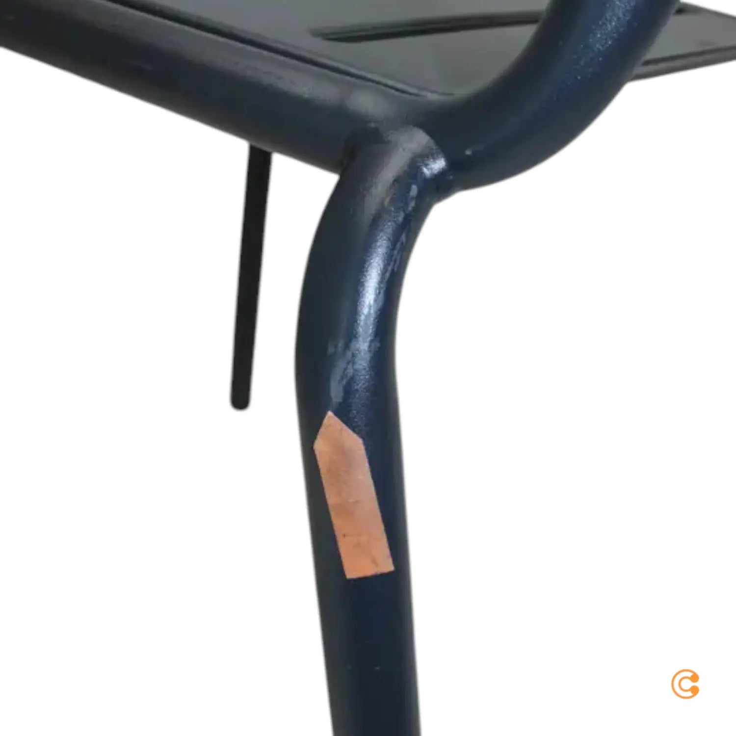 Emu Star Stuhl Gartenstuhl Stahl Schwarz Outdoorstuhl Sitzmöbel Siehe Text/Foto B-Ware - 8021988585862