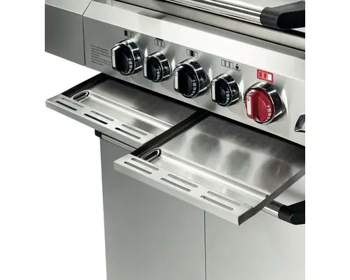 B-Ware Enders Grill Gasgrill Barbecue Kansas Ii Pro Silber Fettauffangschale Fahrbar - 4000591001680