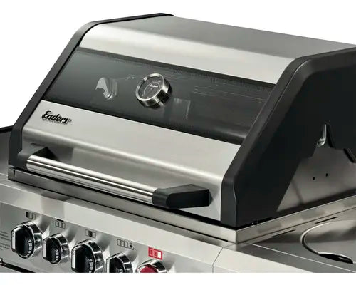 B-Ware Enders Grill Gasgrill Barbecue Kansas Ii Pro Silber Fettauffangschale Fahrbar - 4000591001680