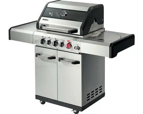 B-Ware Enders Grill Gasgrill Barbecue Kansas Ii Pro Silber Fettauffangschale Fahrbar - 4000591001680