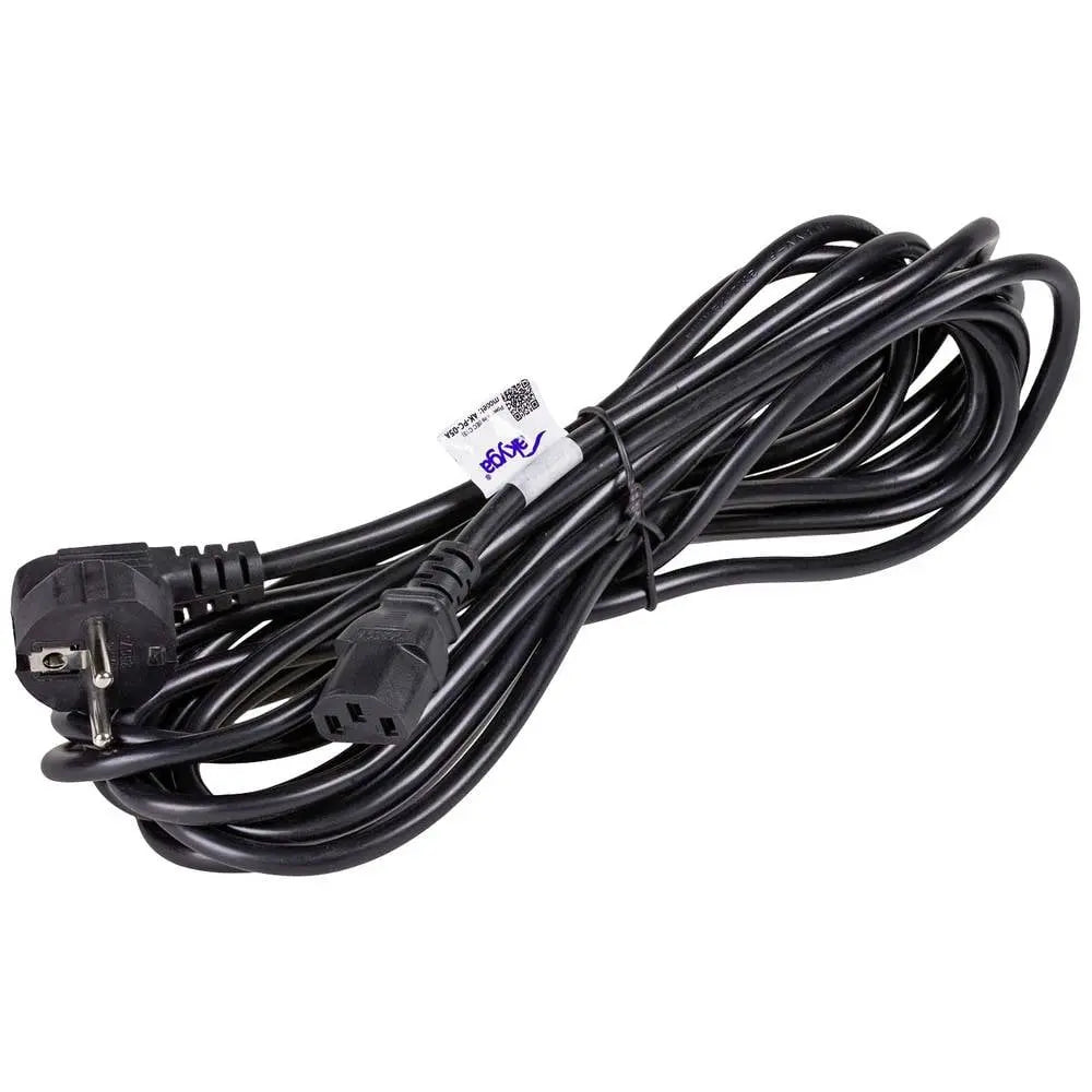 B-Ware Akyga Stromkabel Netzkabel Anschlusskabel Kaltgeräte Kabel 5m 9 Stück - 5901720130860