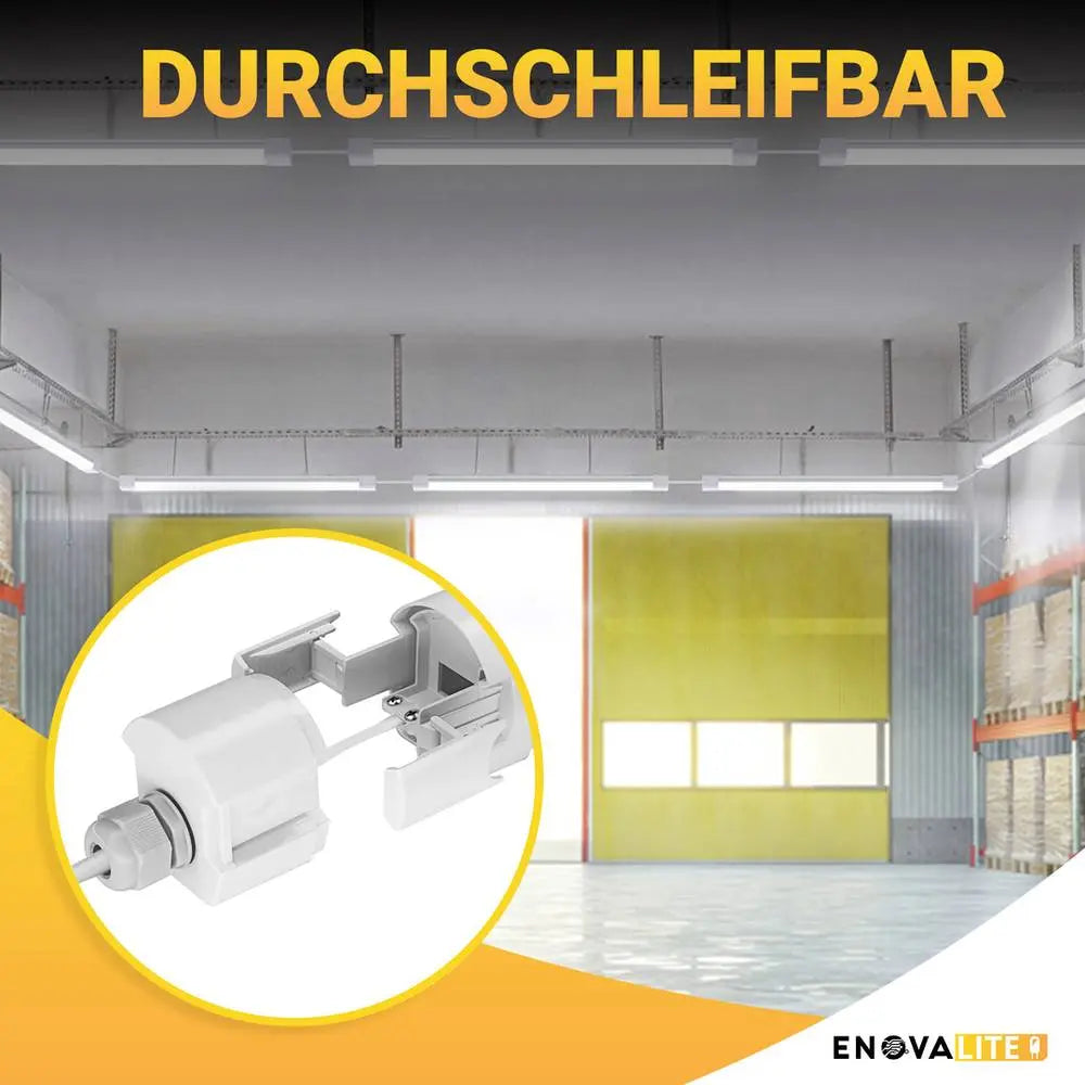B-Ware Enova Lite Feuchtraumleuchte Wannenleuchte Led Lichtleiste Ip65 2 Stück - 4260508899841