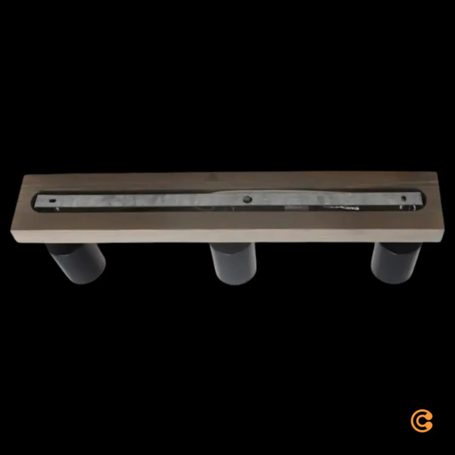 B-Ware Envostar Alara Spot Deckenstrahler Leuchte 3 Flammig Kiefer Grau Gebeizt Gu10 - 4251911747805