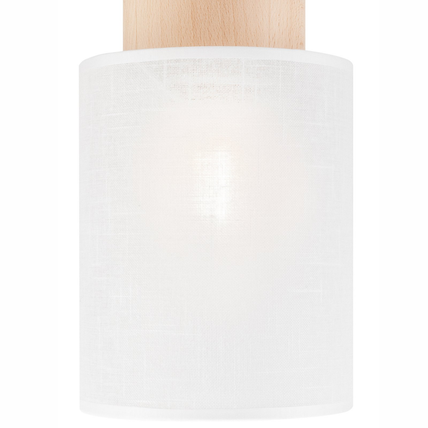 B-Ware Envostar Asolita Deckenleuchte Lampe Stoffschirm Weiß Wohnzimmer Beleuchtung - 4251911780888