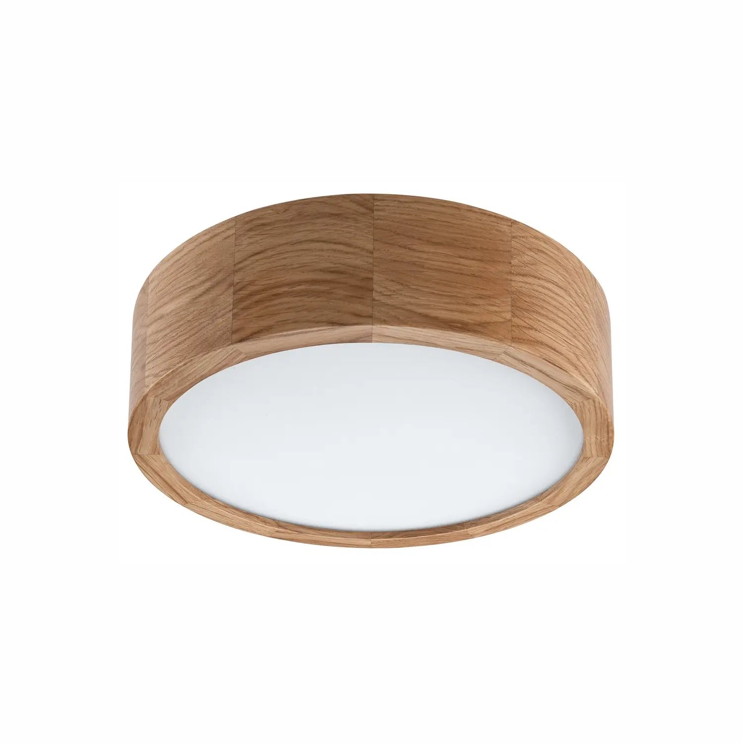 B-Ware Envostar Deckenleuchte Lampe Caspian ø 27 Cm Ip54 Eiche - 4251911795769