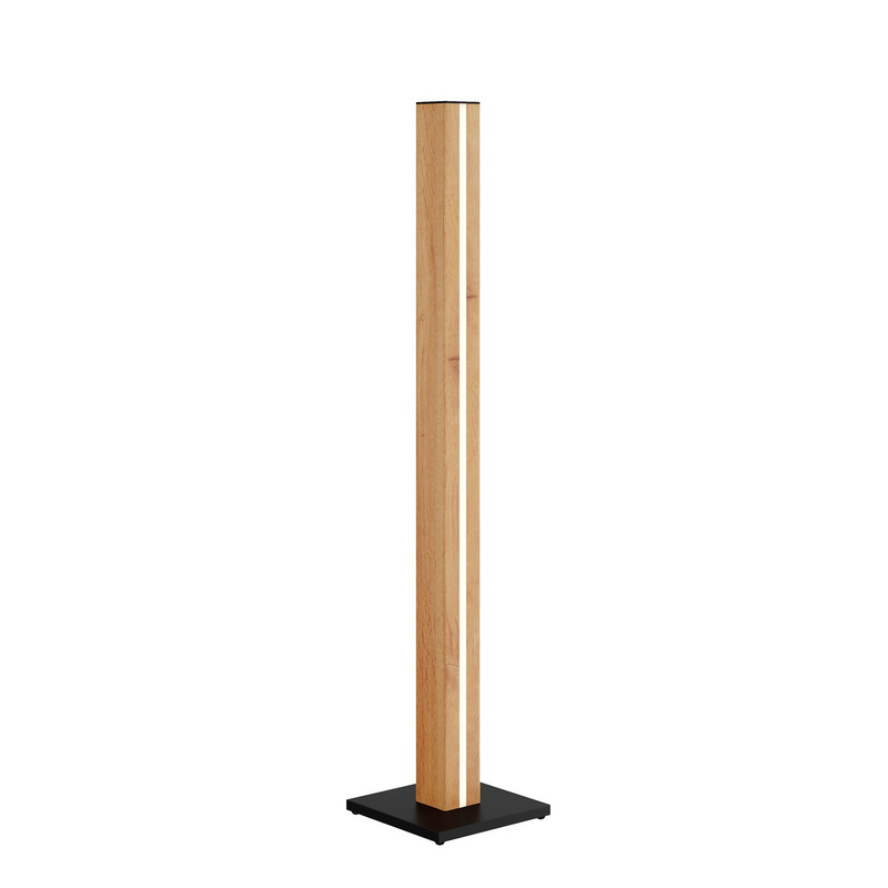 Envostar Eldder Led Stehlampe Leuchte Holz Eichenfurnier Siehe Text/Foto B-Ware
