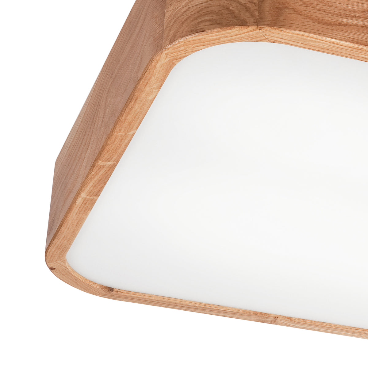 Envostar Gaspar Deckenleuchte Lampe Holz eckig 45x45 cm Deckenlampe Lampe Spot - 4251911783698