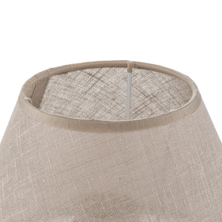 Envostar Gill Tischlampe Leuchte Lampe Holz Natur Schirm Beige Schalter E27 Spot B-Ware - 4251911787467