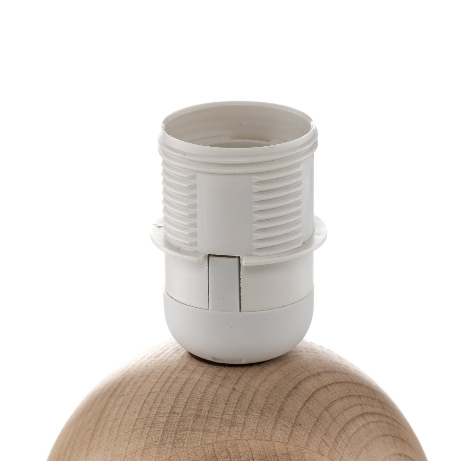 Envostar Gill Tischlampe Leuchte Lampe Holz Natur Schirm Beige Schalter E27 Spot B-Ware - 4251911787467