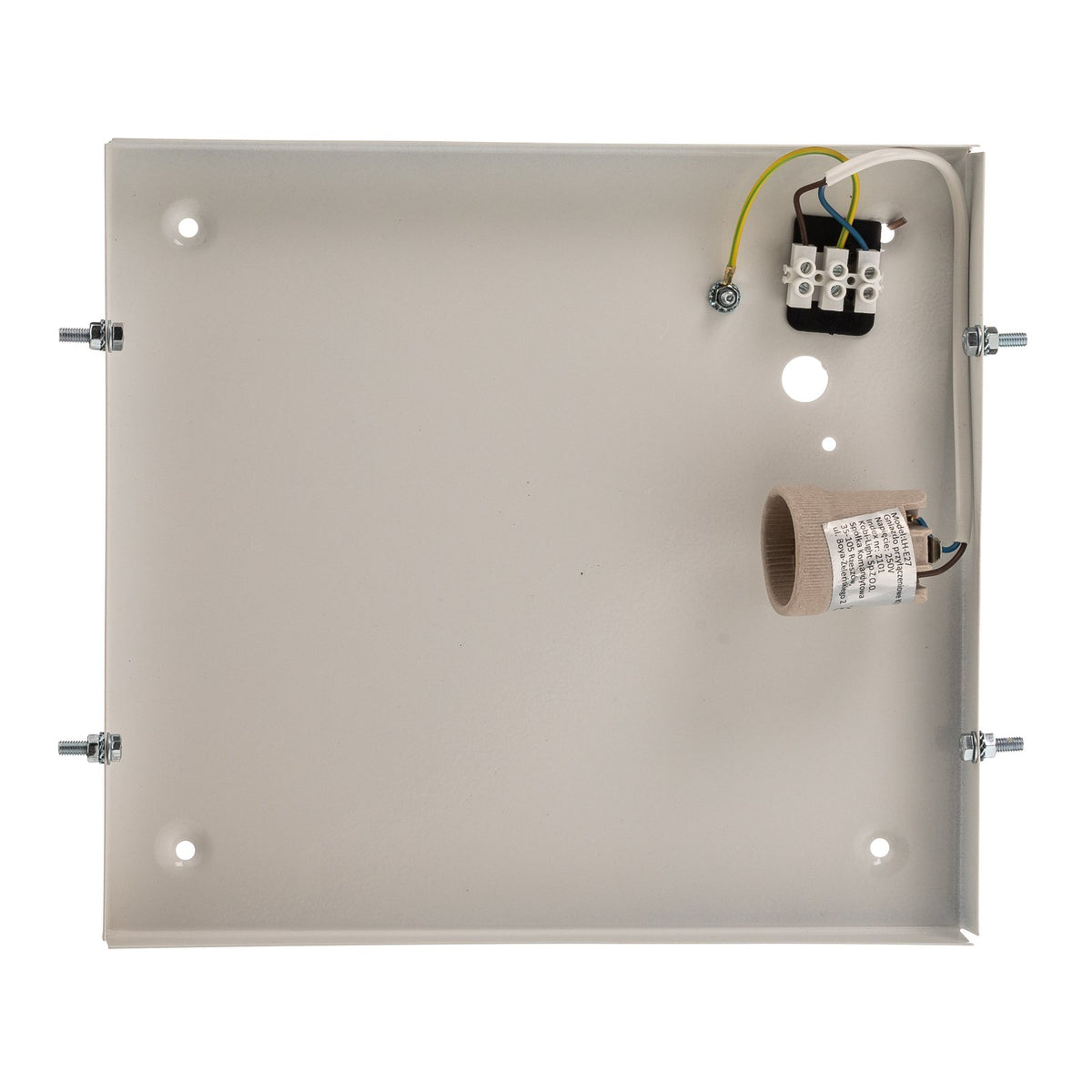 Envostar Kerio Deckenlampe 27,5x27,5cm Deckenleuchte Lampe Leuchte E27 eiche 622 - 4251911789379