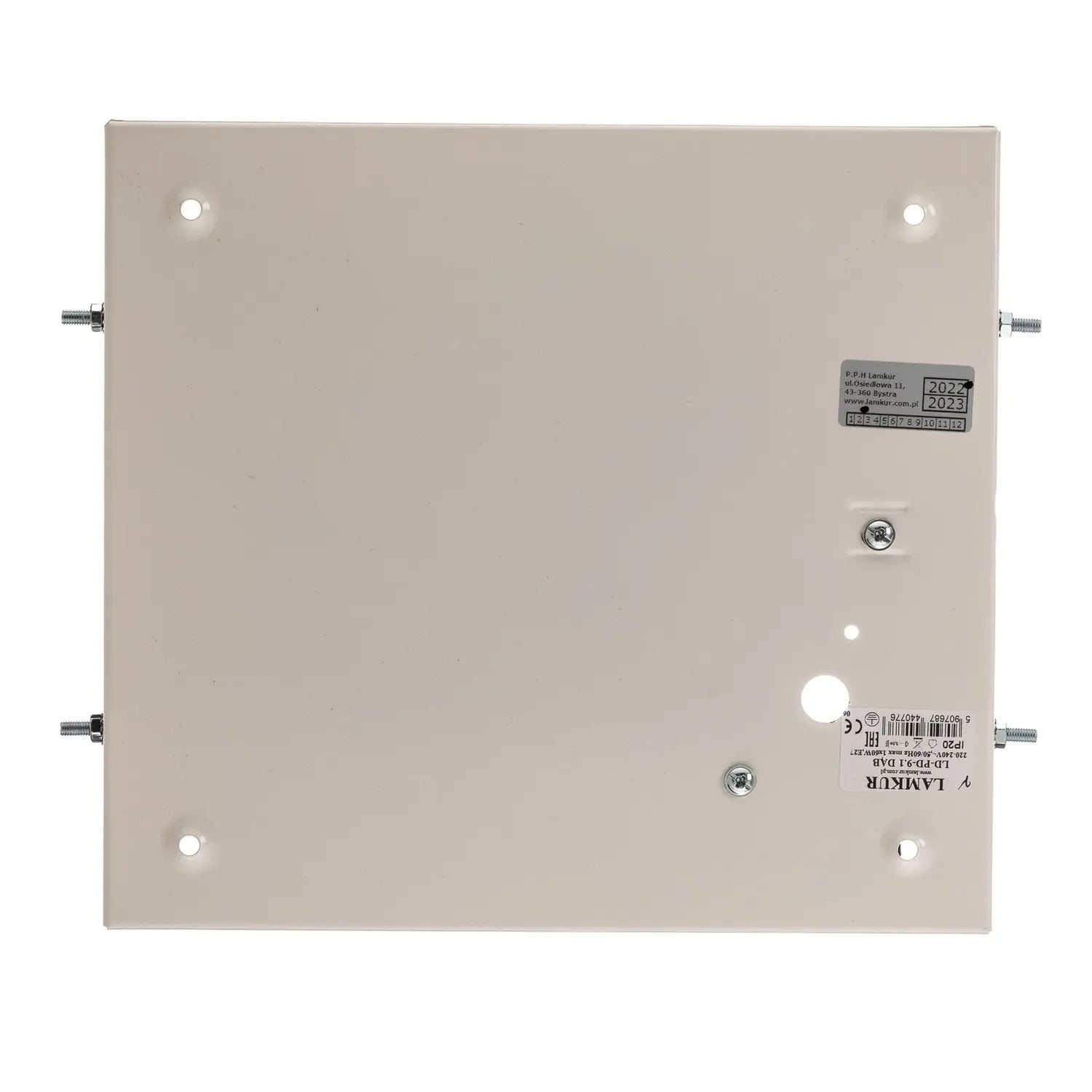 B-Ware Envostar Kerio Deckenlampe 27,5x27,5cm Deckenleuchte Lampe Leuchte E27 Eiche 622 - 4251911789379