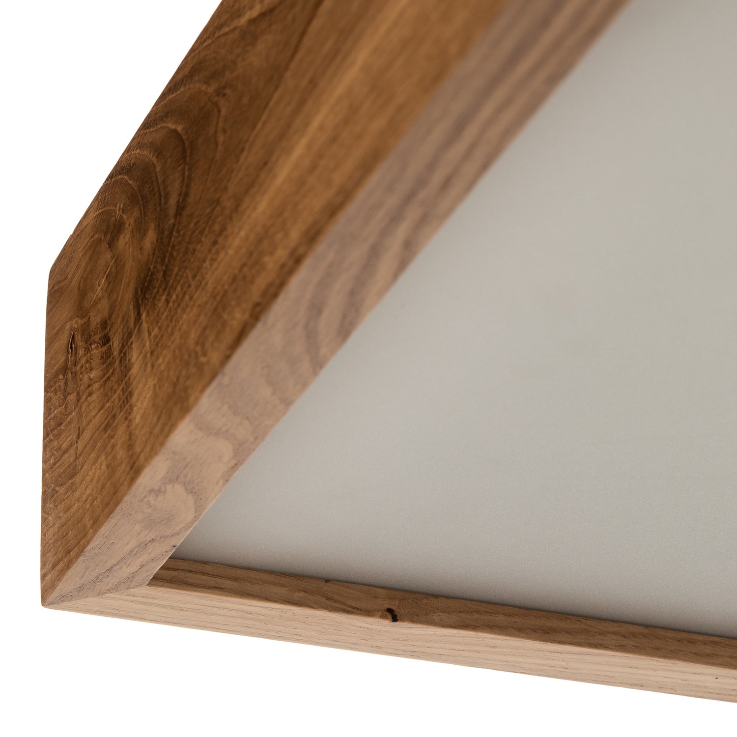 B-Ware Envostar Kerio Deckenlampe 27,5x27,5cm Deckenleuchte Lampe Leuchte E27 Eiche 622 - 4251911789379