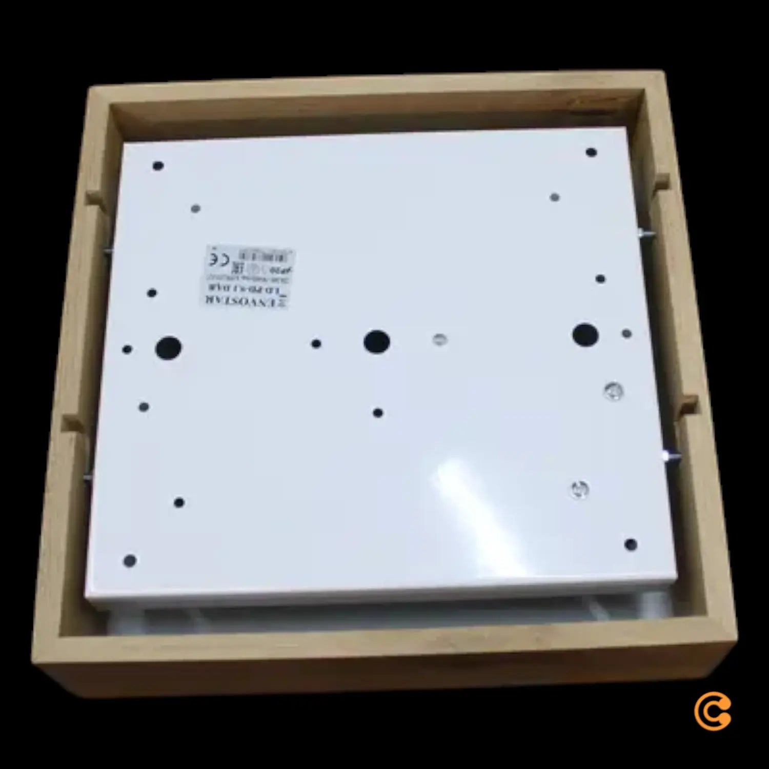 B-Ware Envostar Kerio Deckenlampe 27,5 X 27,5 Cm Eiche Hell Deckenleuchte Lampe Leuchte - 4251911789379