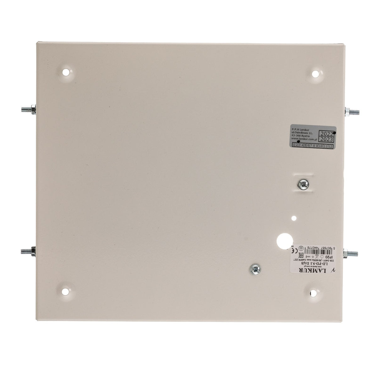 Envostar Kerio Deckenlampe 27,5x27,5cm Deckenleuchte Lampe Leuchte E27 eiche 622 - 4251911789379