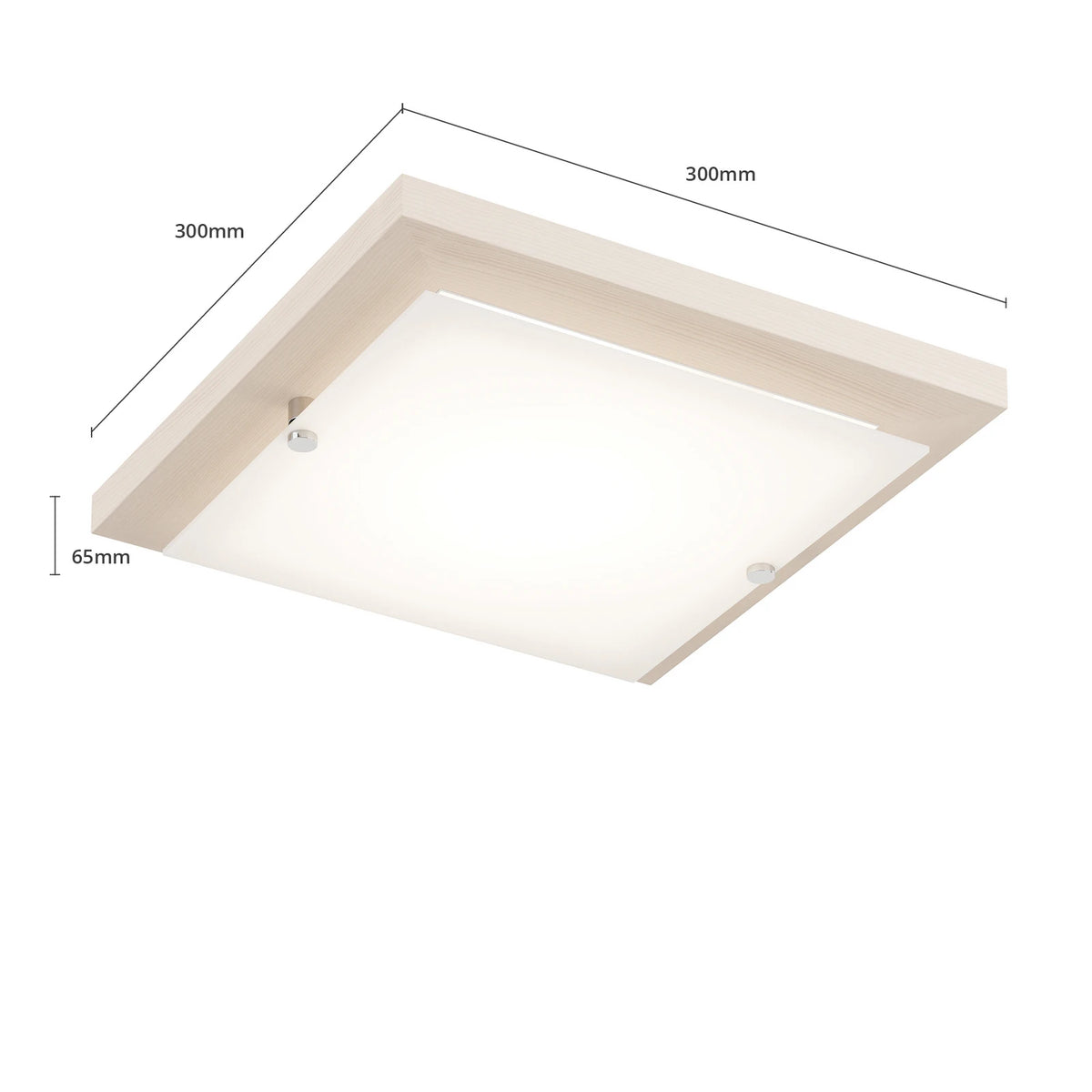 Envostar Kerio Deckenlampe Kiefer natur Deckenleuchte Lampe Leuchte Licht - 4251911796148