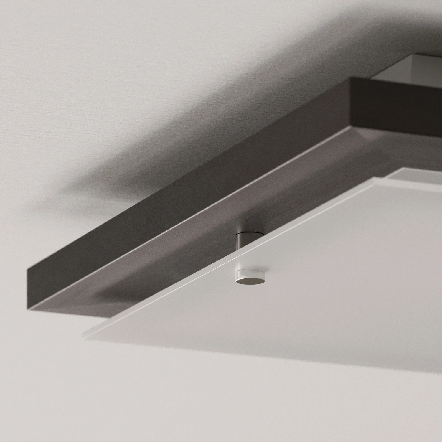 Envostar Kerio Deckenlampe 35x35 Cm Wenge Deckenleuchte Lampe Leuchte Spot B-Ware