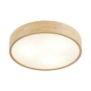 B-Ware Envostar Deckenleuchte Deckenlampe Lampe Kerio Kiefer Holz Glas 47 Cm E27 Led