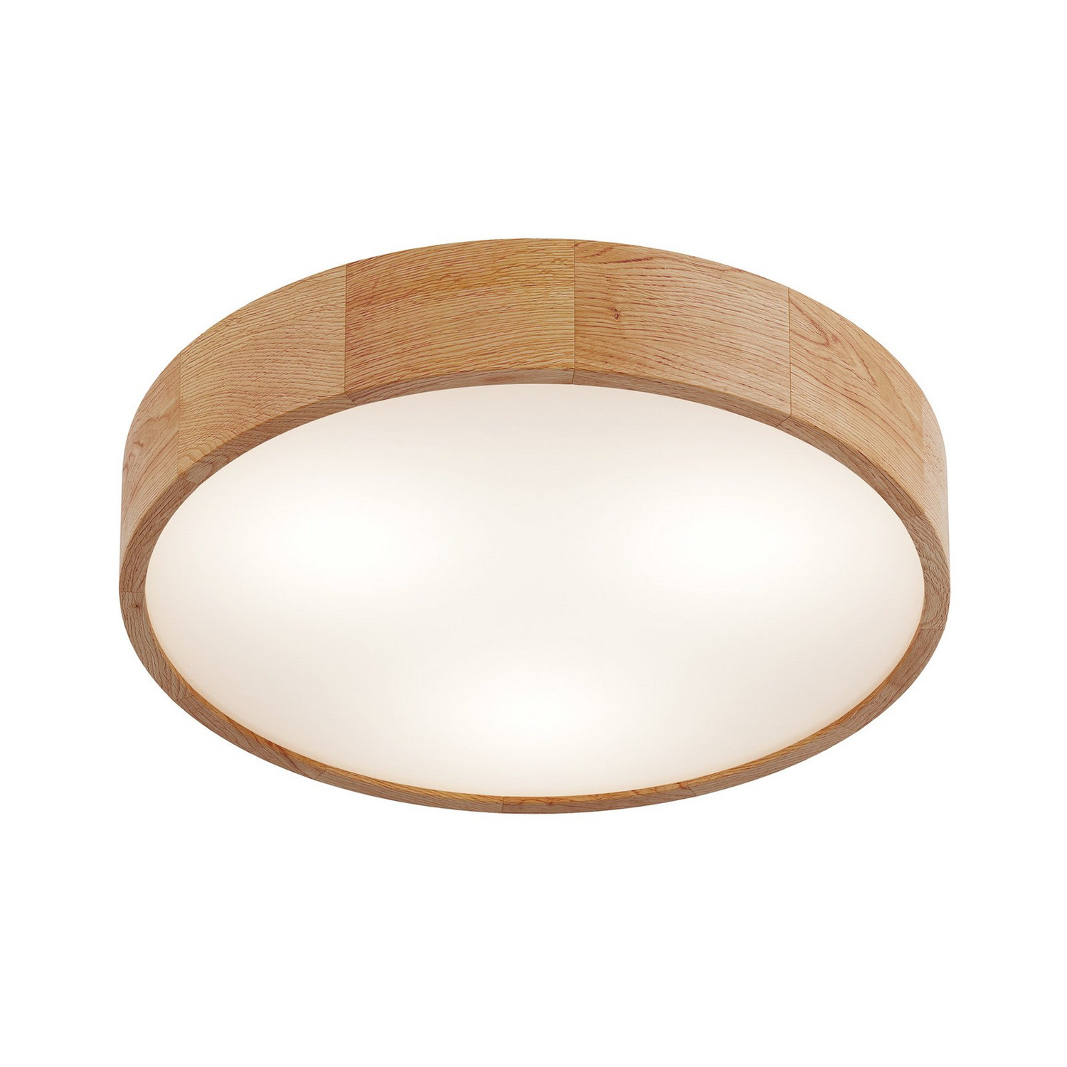 B-Ware Envostar Kerio Deckenlampe ø 47 Cm Eiche Natur Deckenleuchte Lampe Leuchte S139