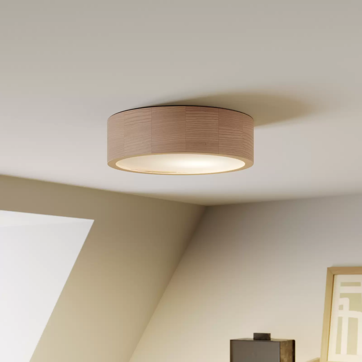 B-Ware Envostar Kerio Deckenlampe ø 27 Cm Weiß Deckenleuchte Lampe Leuchte Licht Deko   - 5907687426893