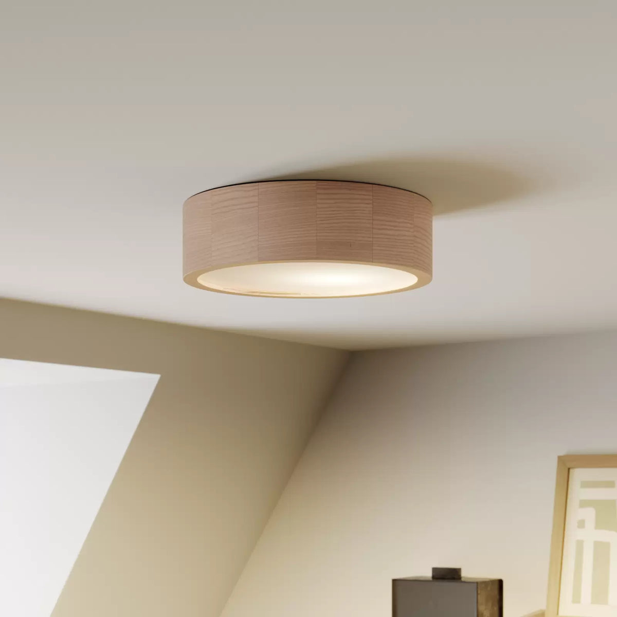 Envostar Kerio Deckenlampe Ø 27 cm weiß Deckenleuchte Lampe Leuchte Licht Deko - 5907687426893