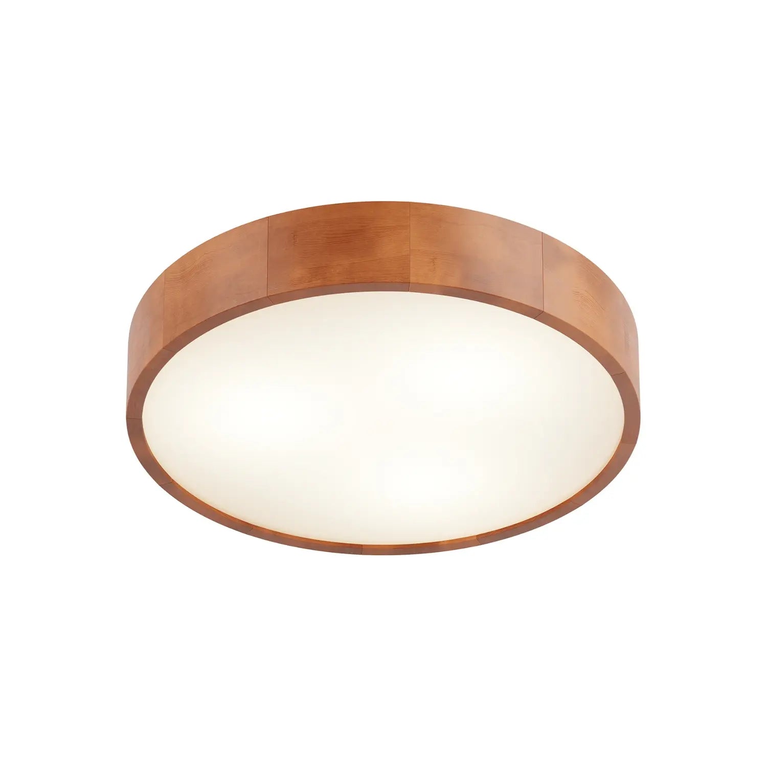 B-Ware Envostar Deckenleuchte Lampe Kerio Holz Glas Kiefer Rustikal ø 47 Cm E27 Led - 4251911796179