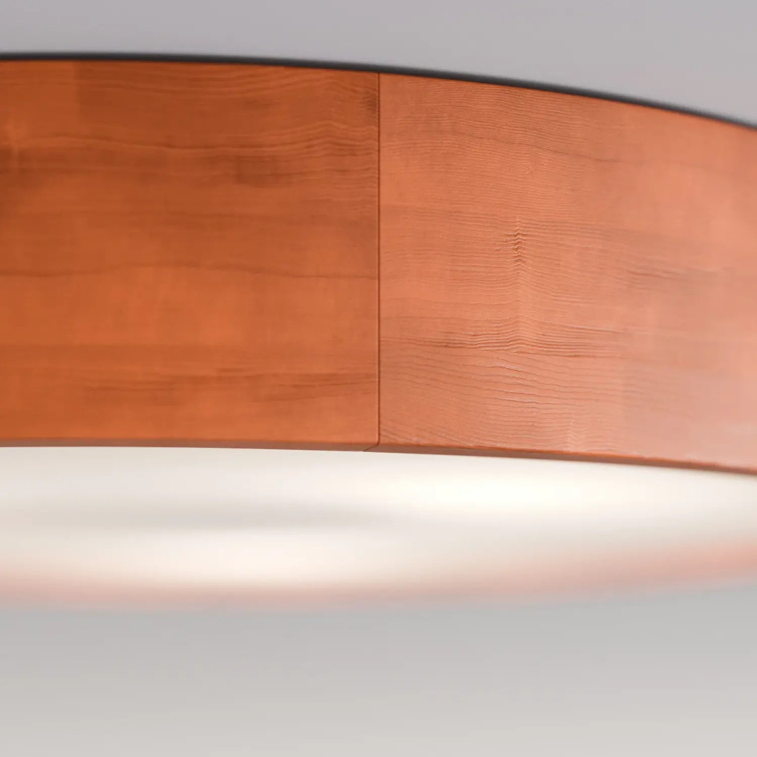 B-Ware Envostar Deckenleuchte Lampe Kerio Holz Glas Kiefer Rustikal ø 47 Cm E27 Led - 4251911796179