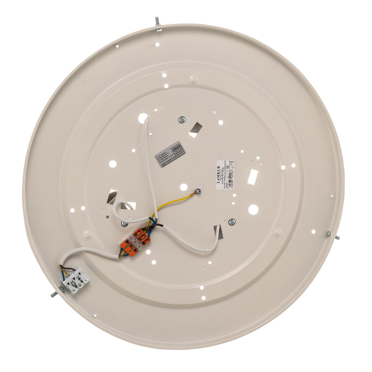 Envostar Kris Deckenleuchte Lampe LED Decke Ø 47,5 cm weiß Modernes Licht Deko - 4251911787702