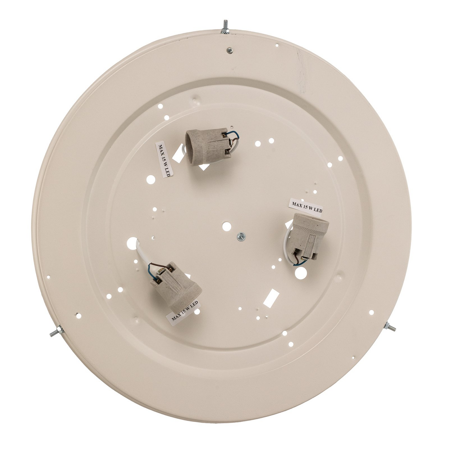 B-Ware Envostar Kris Deckenleuchte Lampe Led Decke ø 47,5 Cm Weiß Modernes Licht Deko - 4251911787702