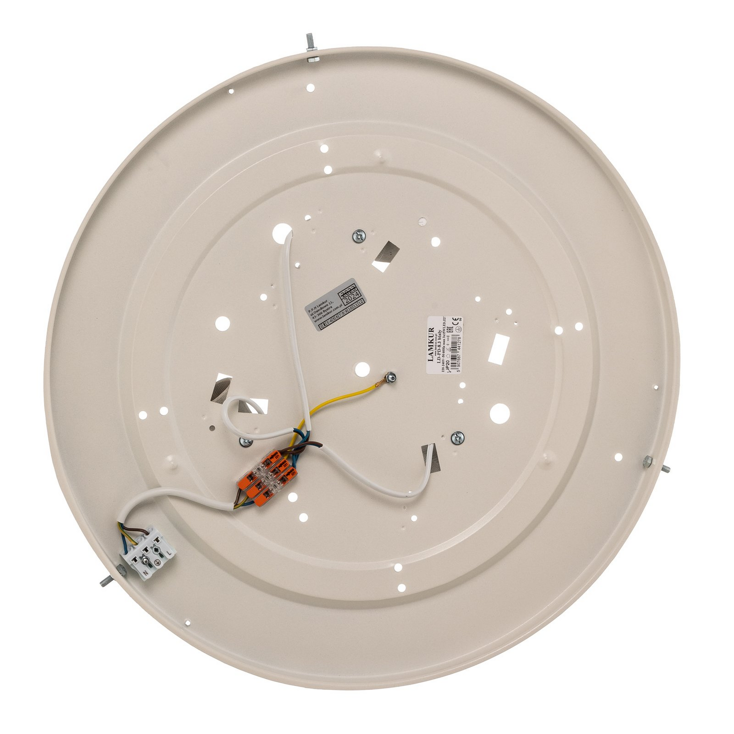 B-Ware Envostar Kris Deckenleuchte Lampe Led Decke ø 47,5 Cm Weiß Modernes Licht Deko - 4251911787702