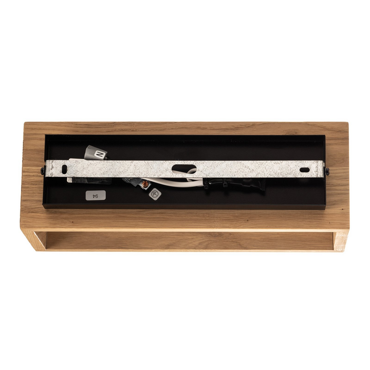 Envostar Kubiko Wandleuchte Eiche Geölt Wandlampe Lampe Leuchte Licht Spot G9 B-Ware - 4251911790689