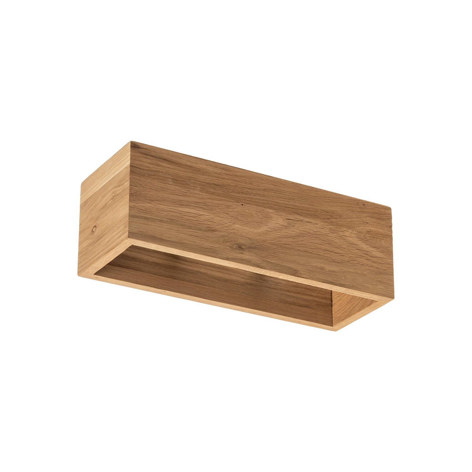 B-Ware Envostar Kubiko Wandleuchte Eiche Geölt Wandlampe Lampe Leuchte Licht Spot G9