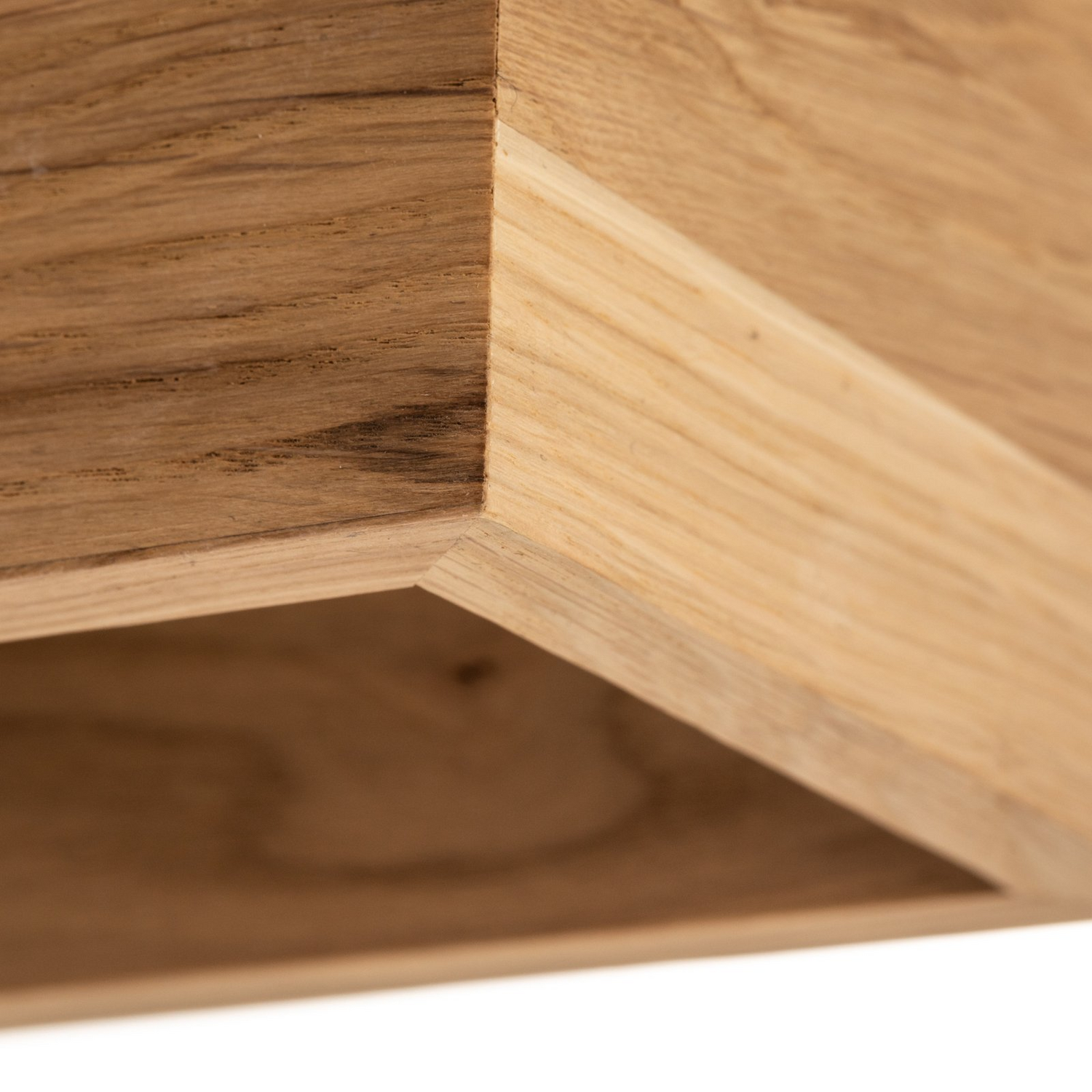 B-Ware Envostar Kubiko Wandleuchte Eiche Geölt Wandlampe Lampe Leuchte Licht Spot G9