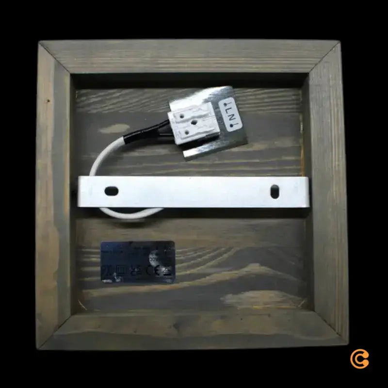 B-Ware Envostar Deckenlampe Deckenleuchte Lobo Kiefer Grau Lampe Leuchte Led E27 - 1573562