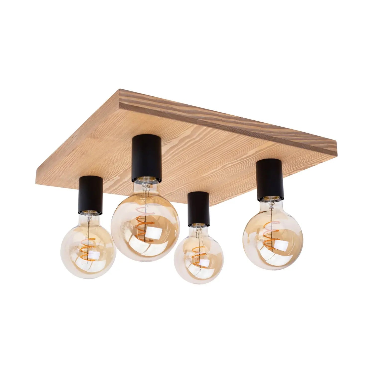 B-Ware Envostar Deckenlampe Lampe Leuchte Lobo Kiefer Braun Holz Wohnzimmer Siehe Text - 4251911748062
