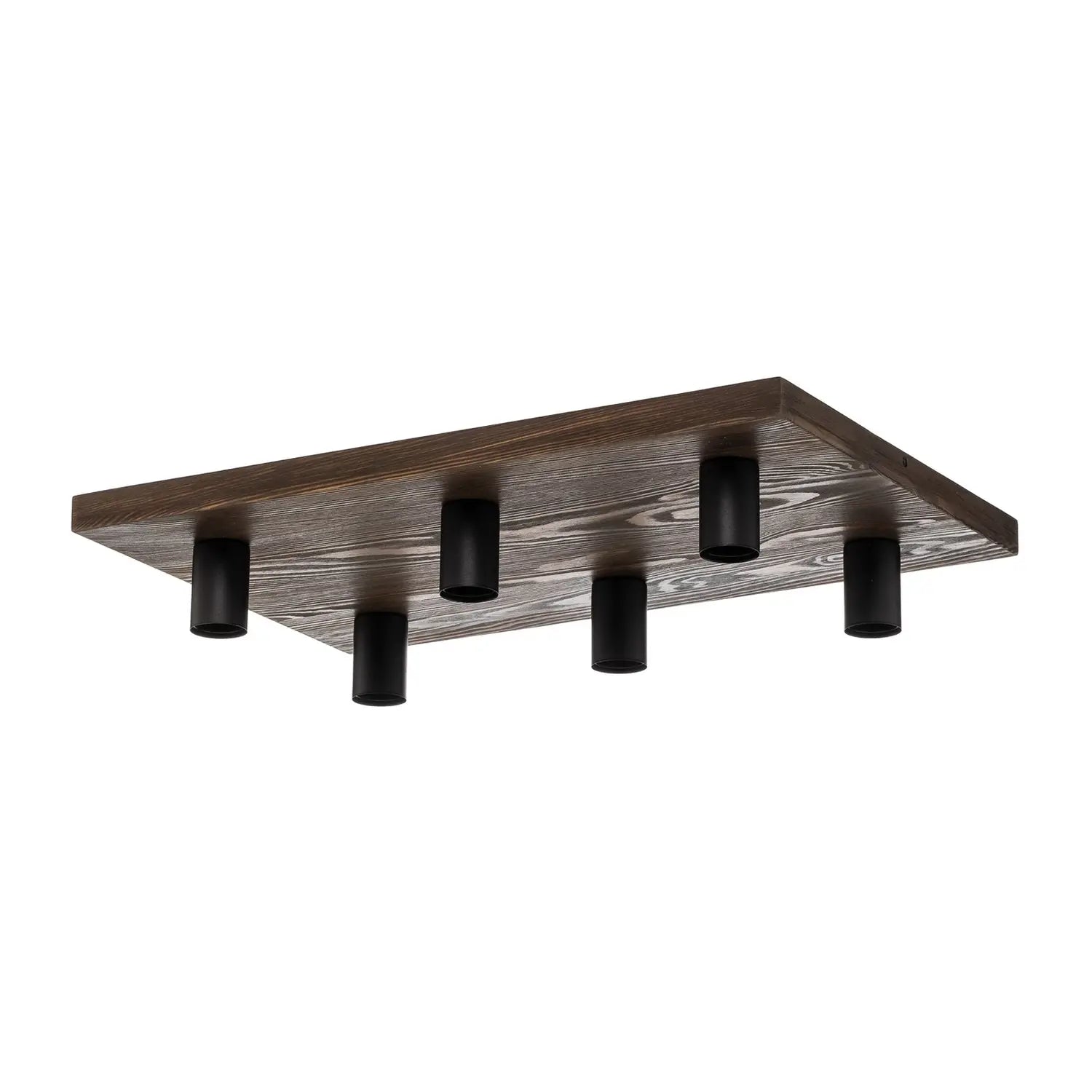 B-Ware Envostar Lobo Deckenlampe Leuchte Deckenbeleuchtung 6fl Kiefer Grau Lichtque699 - 4251911748116
