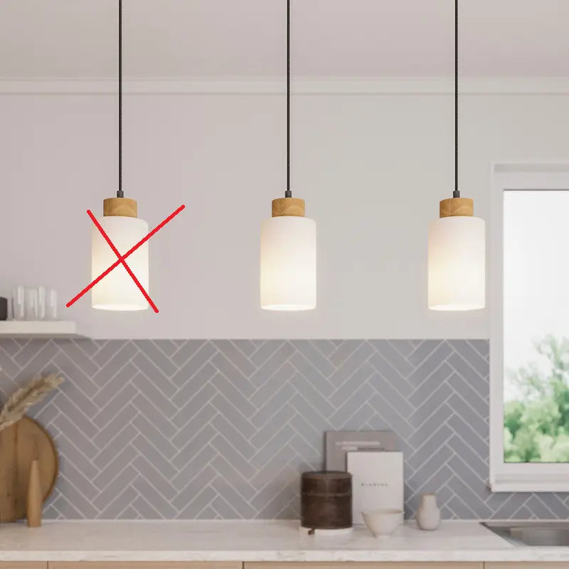 Envostar Talia Pendelleuchte Pendelleuchte Lampe 3 Fl E27 Linea Siehe Text/Foto B-Ware - 4251911723809