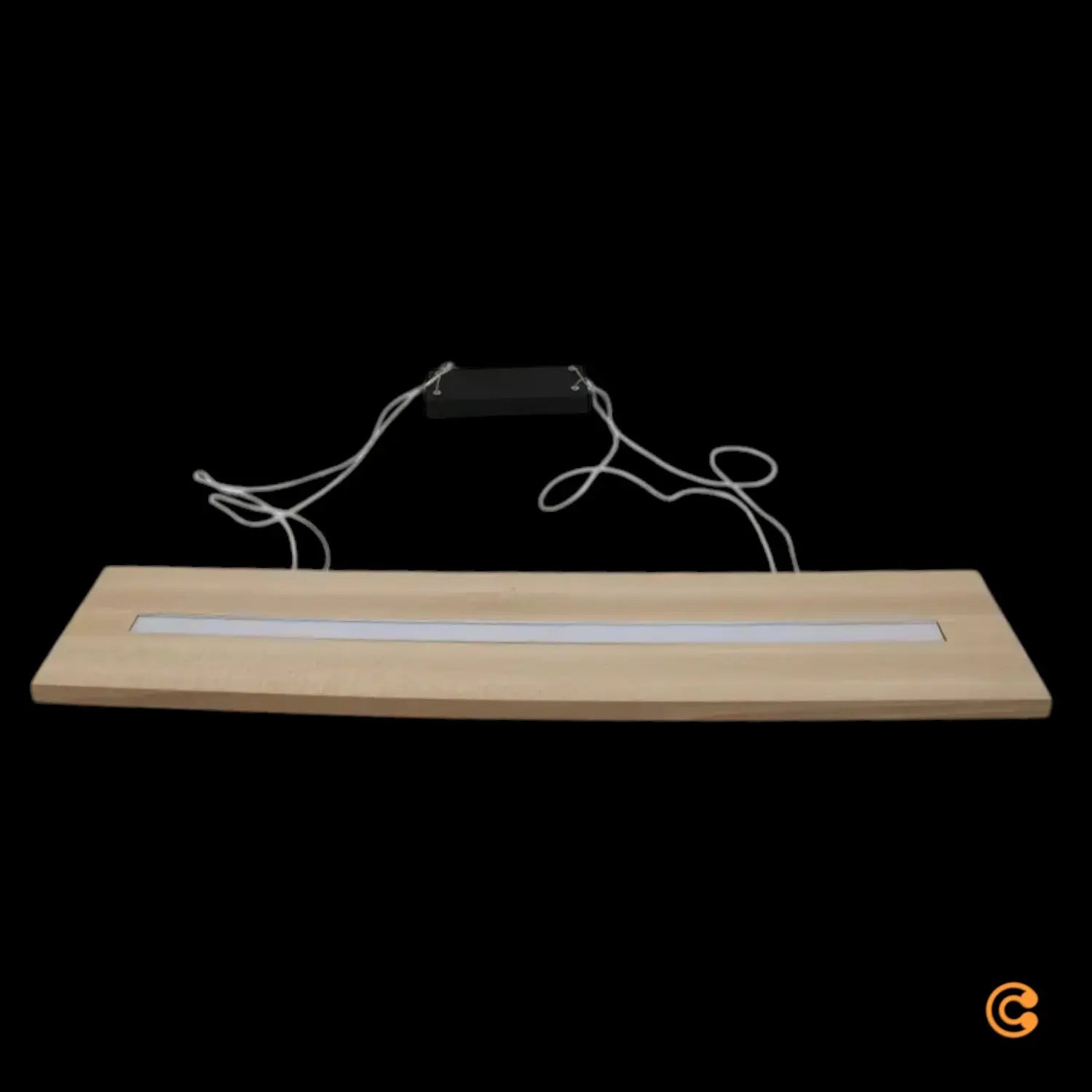 B-Ware Envostar Hängeleuchte Pendelleuchte Led Eiche Metall Holz Schwarz Tribe - 1573410