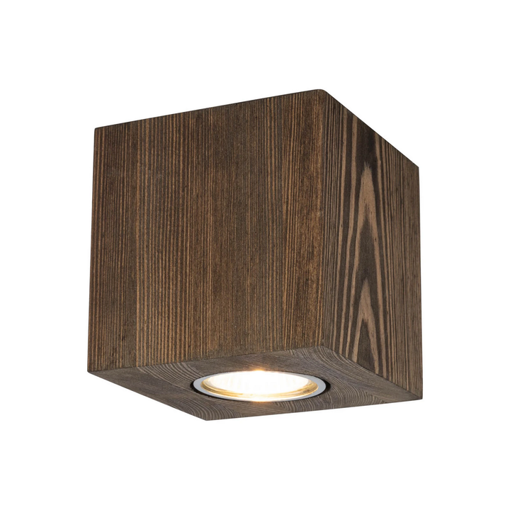 Envostar Tuni Downlight Deckenleuchte Deckenlampe Kiefer Nussbaum Gebeizt Gu10 B-Ware - 1573607