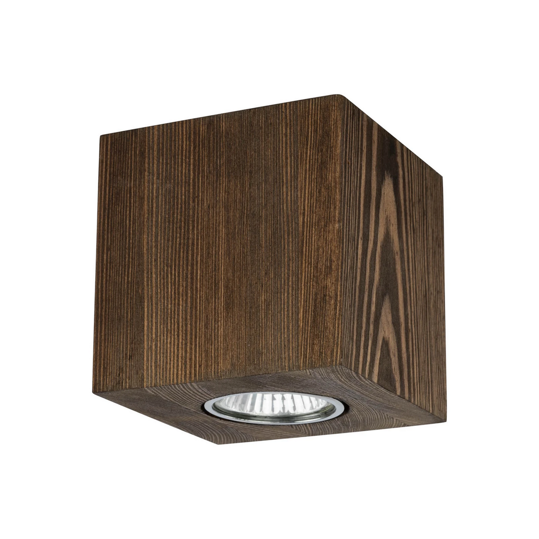 Envostar Tuni Downlight Deckenleuchte Deckenlampe Kiefer Nussbaum Gebeizt Gu10 B-Ware - 1573607