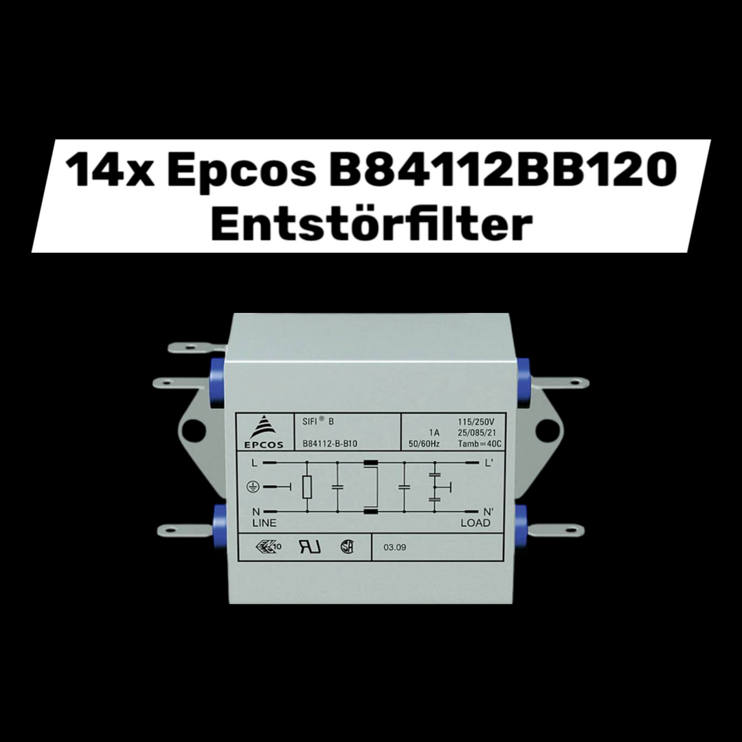 Epcos B84112 Bb120 Entstörfilter Flammhemmend 250 V/Ac 20 14 Stück B-Ware - 2050000145889