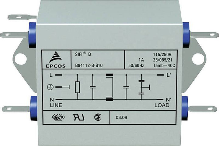 Epcos B84112 Bb120 Entstörfilter Flammhemmend 250 V/Ac 20 14 Stück B-Ware - 2050000145889