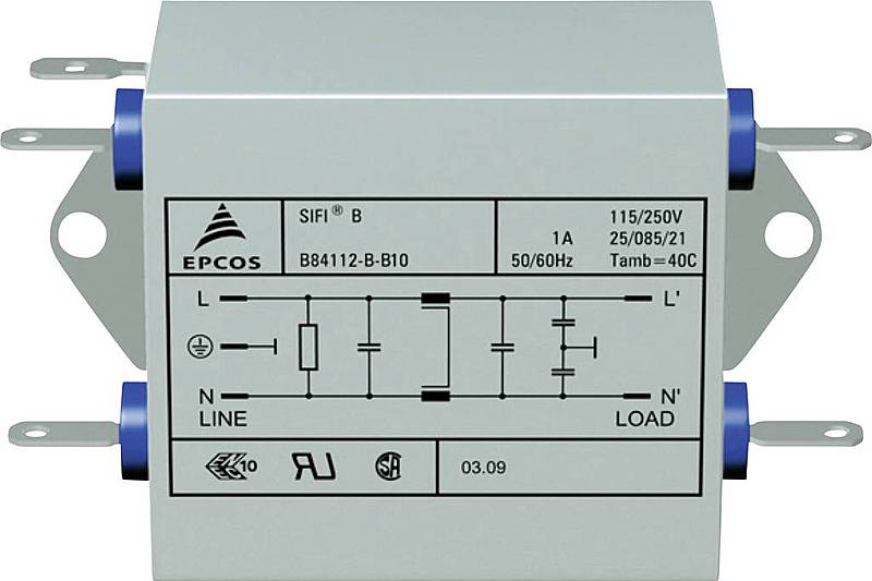 Epcos B84112 Bb120 Entstörfilter Flammhemmend 250 V/Ac 20 14 Stück B-Ware - 2050000145889