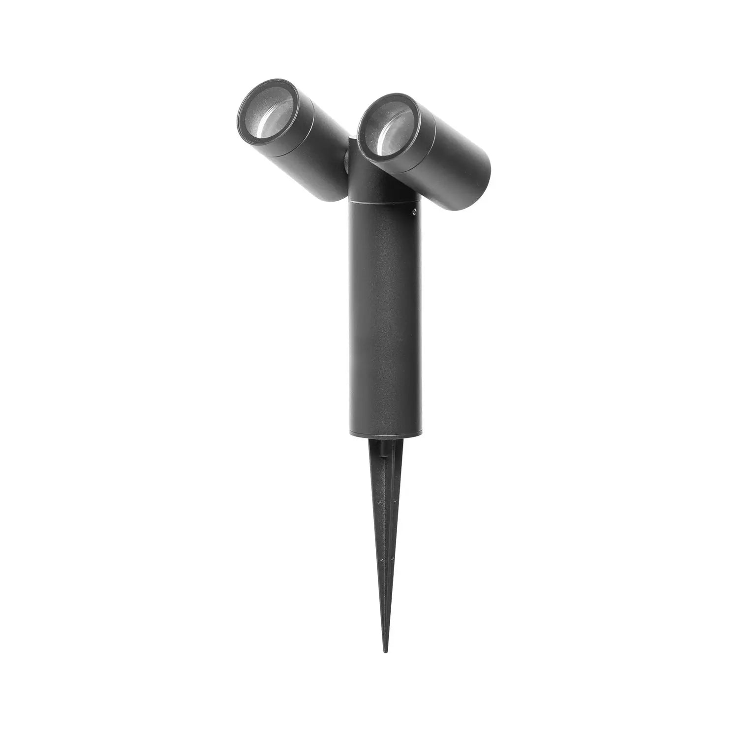 B-Ware Cmd Erdspießstrahler Außenstrahler Gartenleuchte Anthrazit Ip65 2 Flammig 17cm - 4260045646885