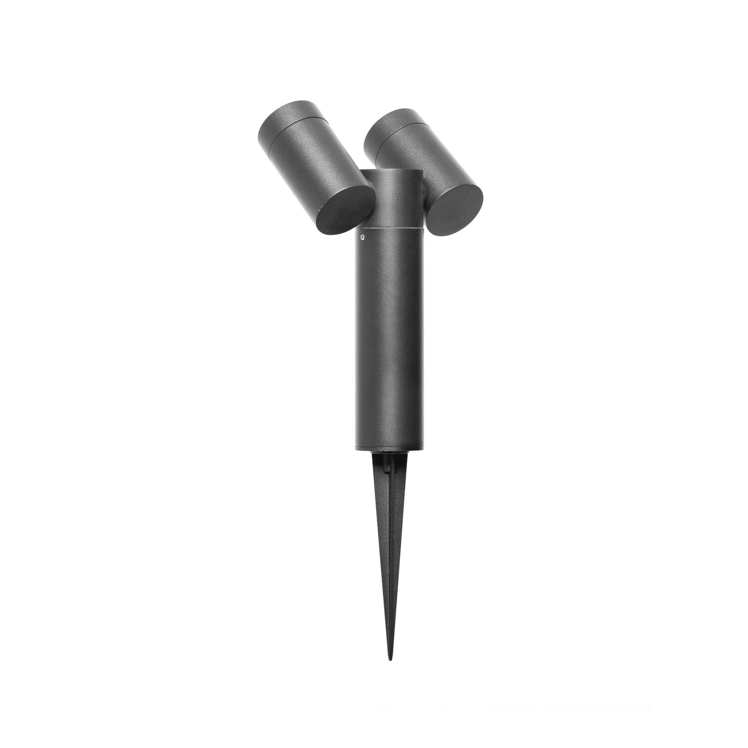 B-Ware Cmd Erdspießstrahler Außenstrahler Gartenleuchte Anthrazit Ip65 2 Flammig 17cm - 4260045646885