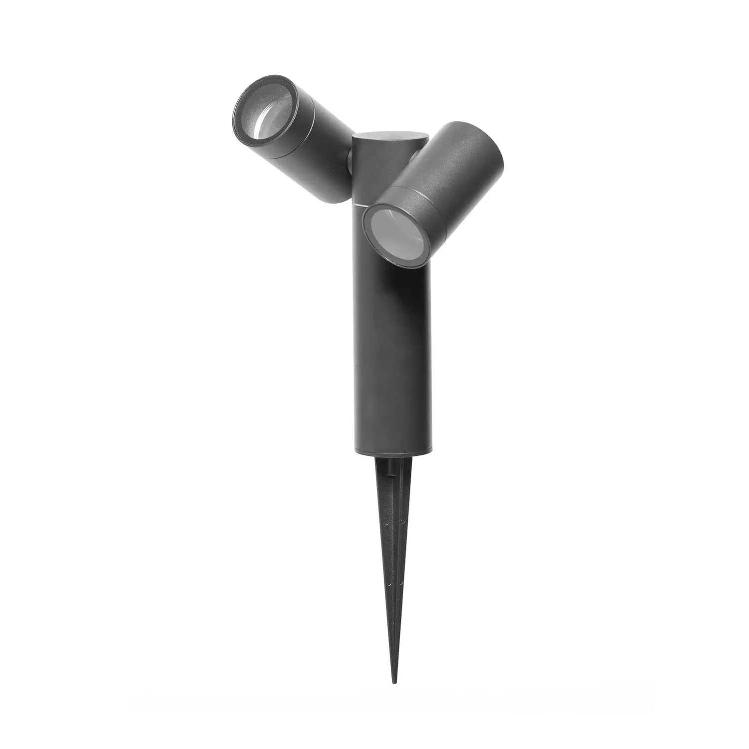 B-Ware Cmd Erdspießstrahler Außenstrahler Gartenleuchte Anthrazit Ip65 2 Flammig 17cm - 4260045646885