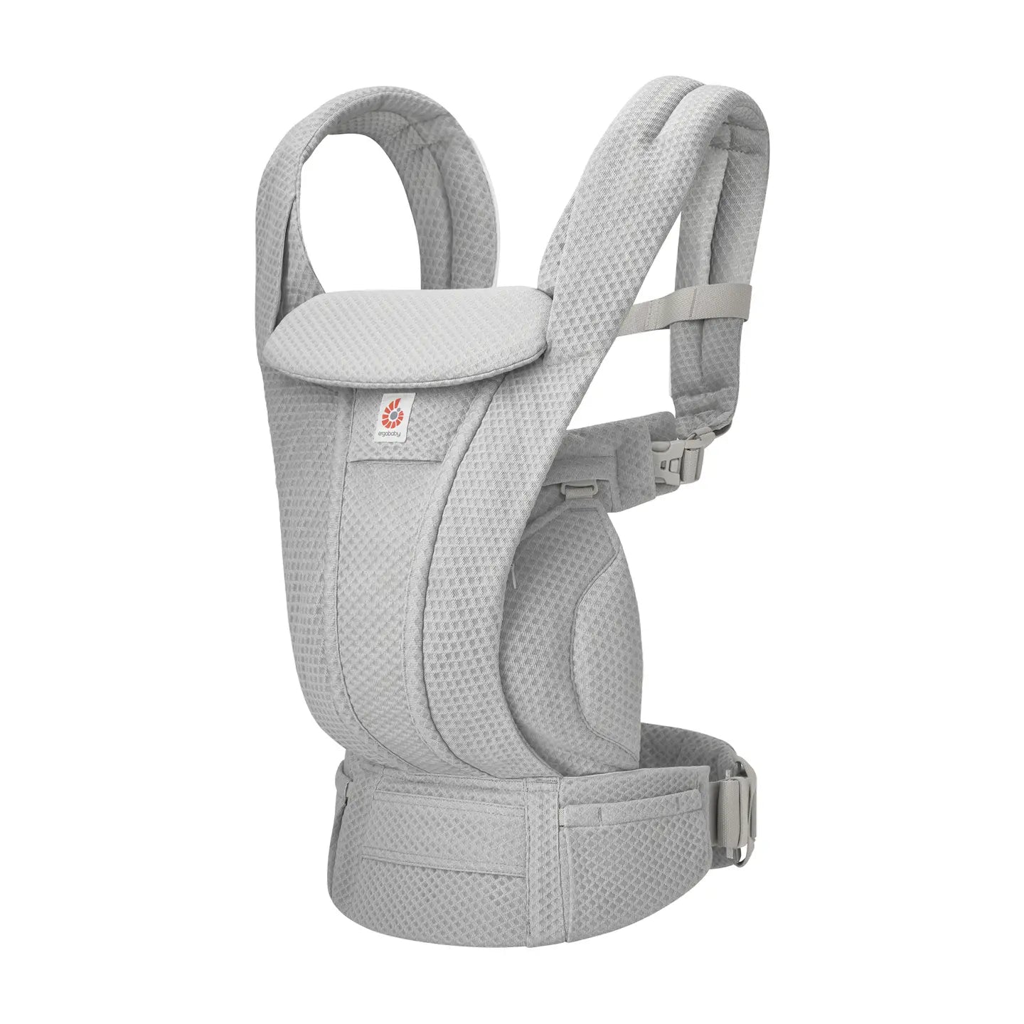 B-Ware Ergobaby Babytrage Tragesystem Mesh Omni Deluxe Vier Tragepositionen Pearl Grey - 1220000209916